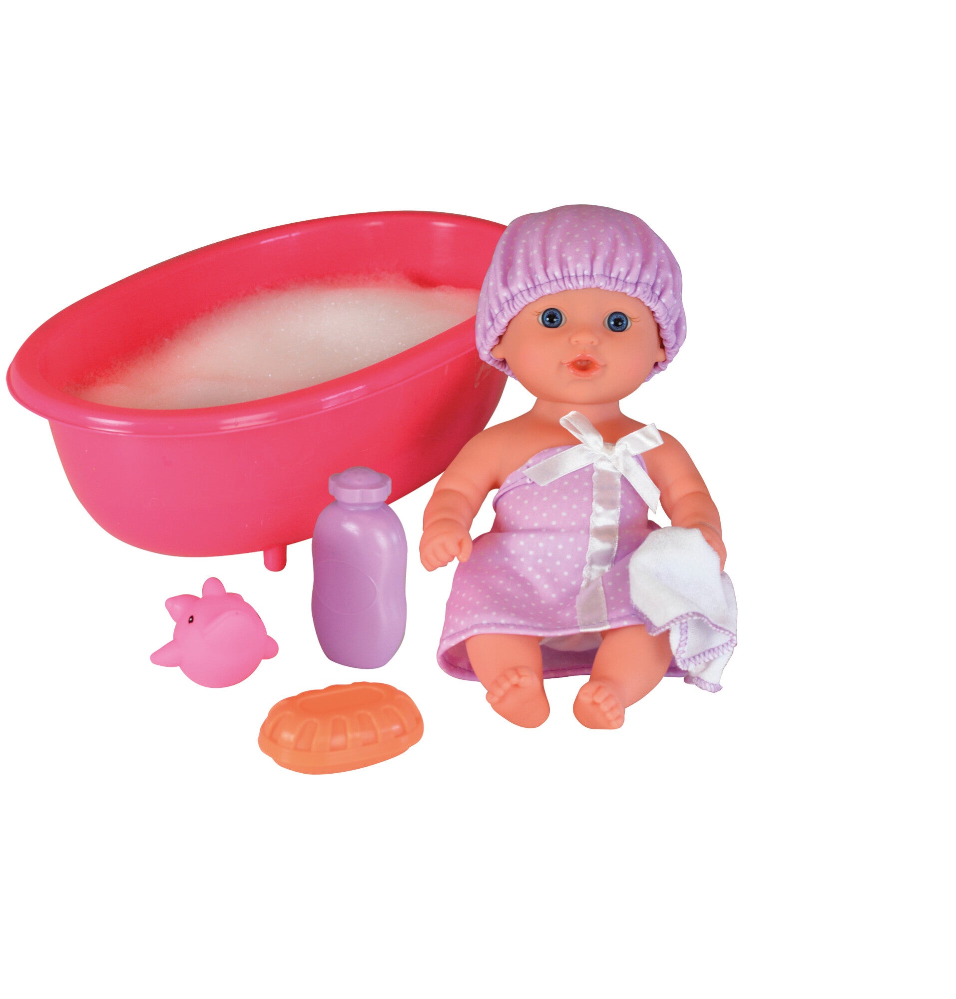 Happy Friend Mathilde Dukke 25 cm med Badekar
