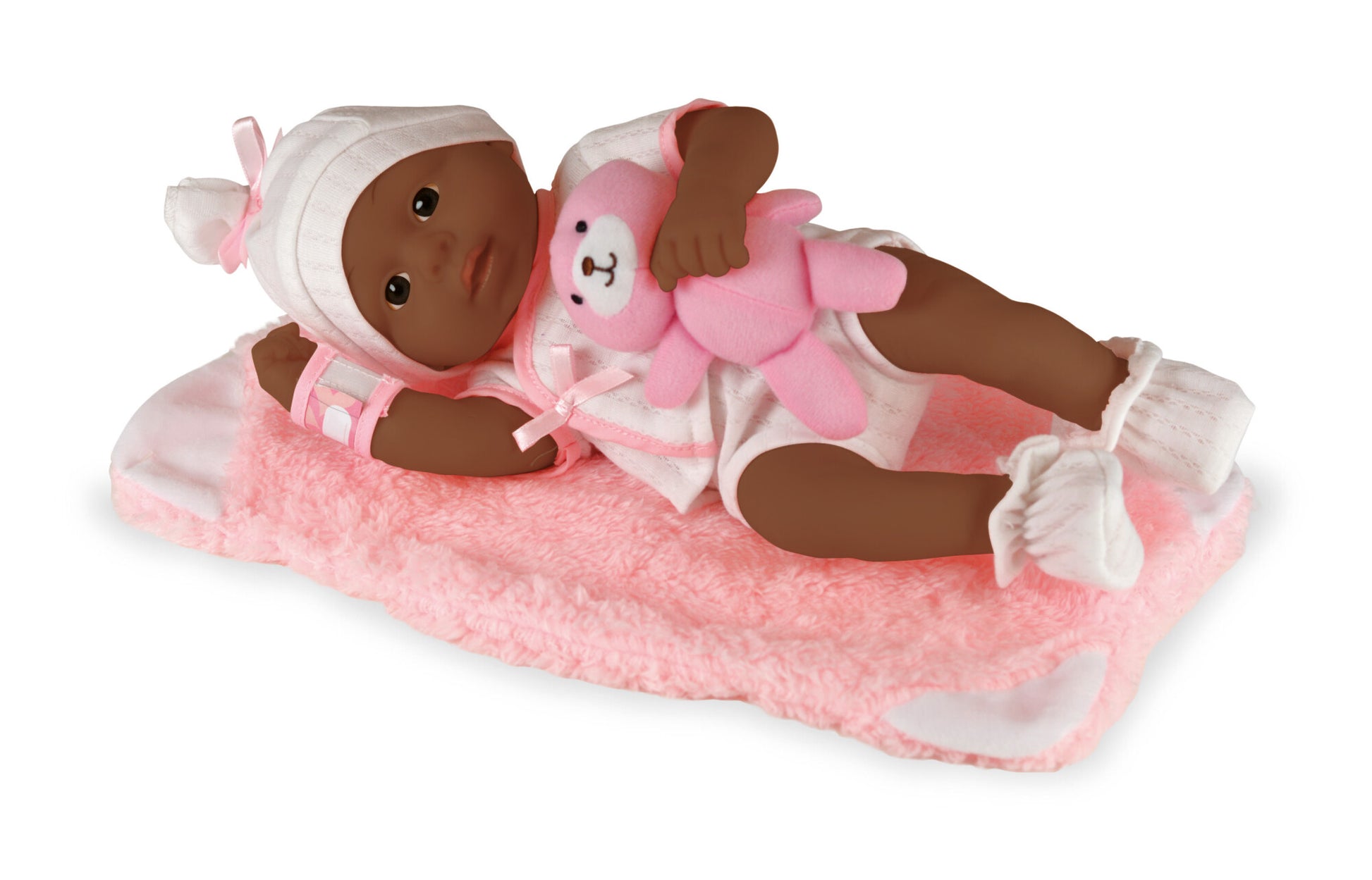 Happy Friend Nyfødt Etnisk Baby Pigedukke 30 cm