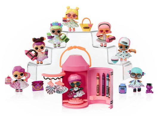 L.O.L. Surprise! Loves CRAYOLA Tots Color Me Studio PDQ