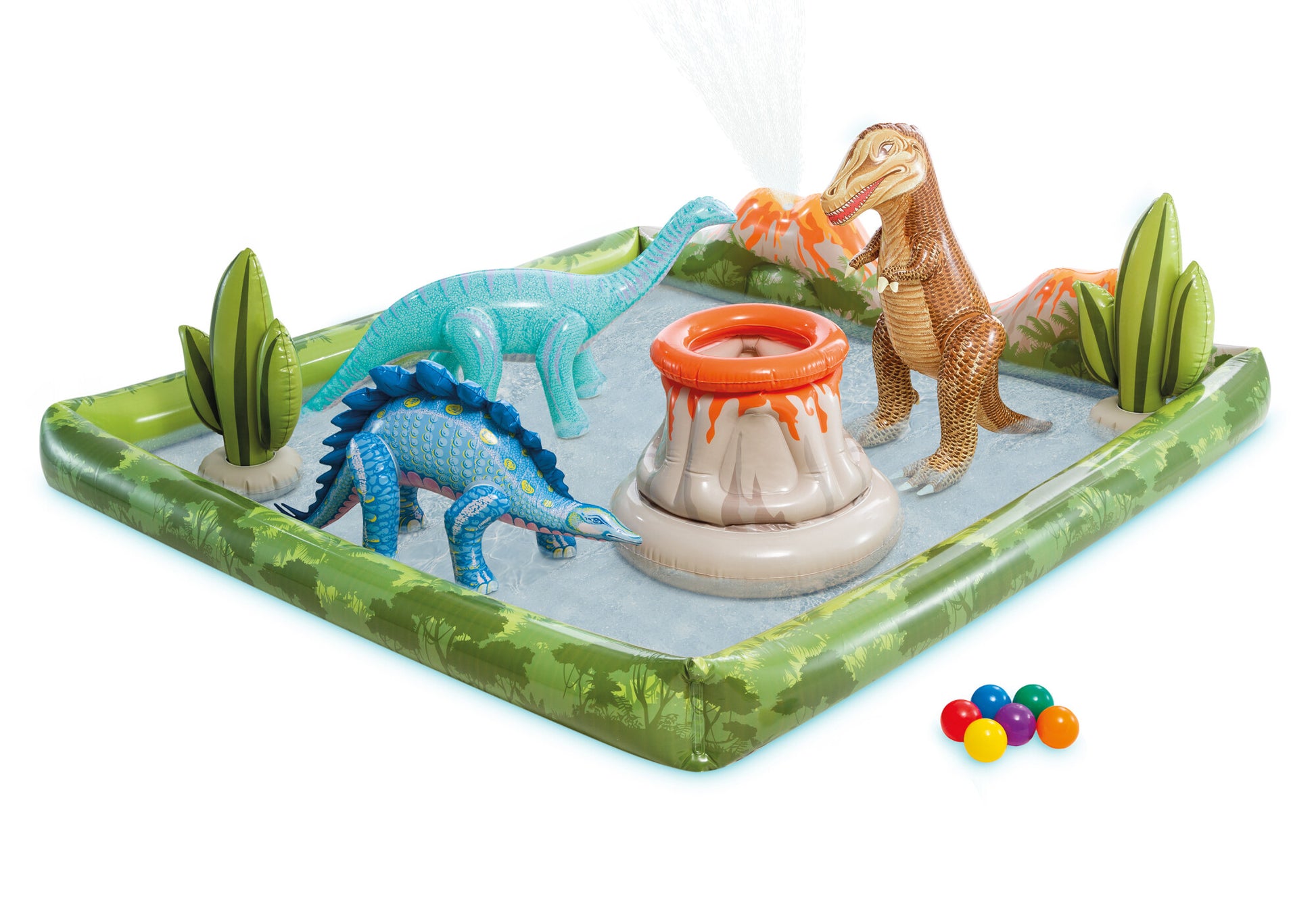 Intex Jurassic Adventure Legepool, 410L, 201x201x36cm