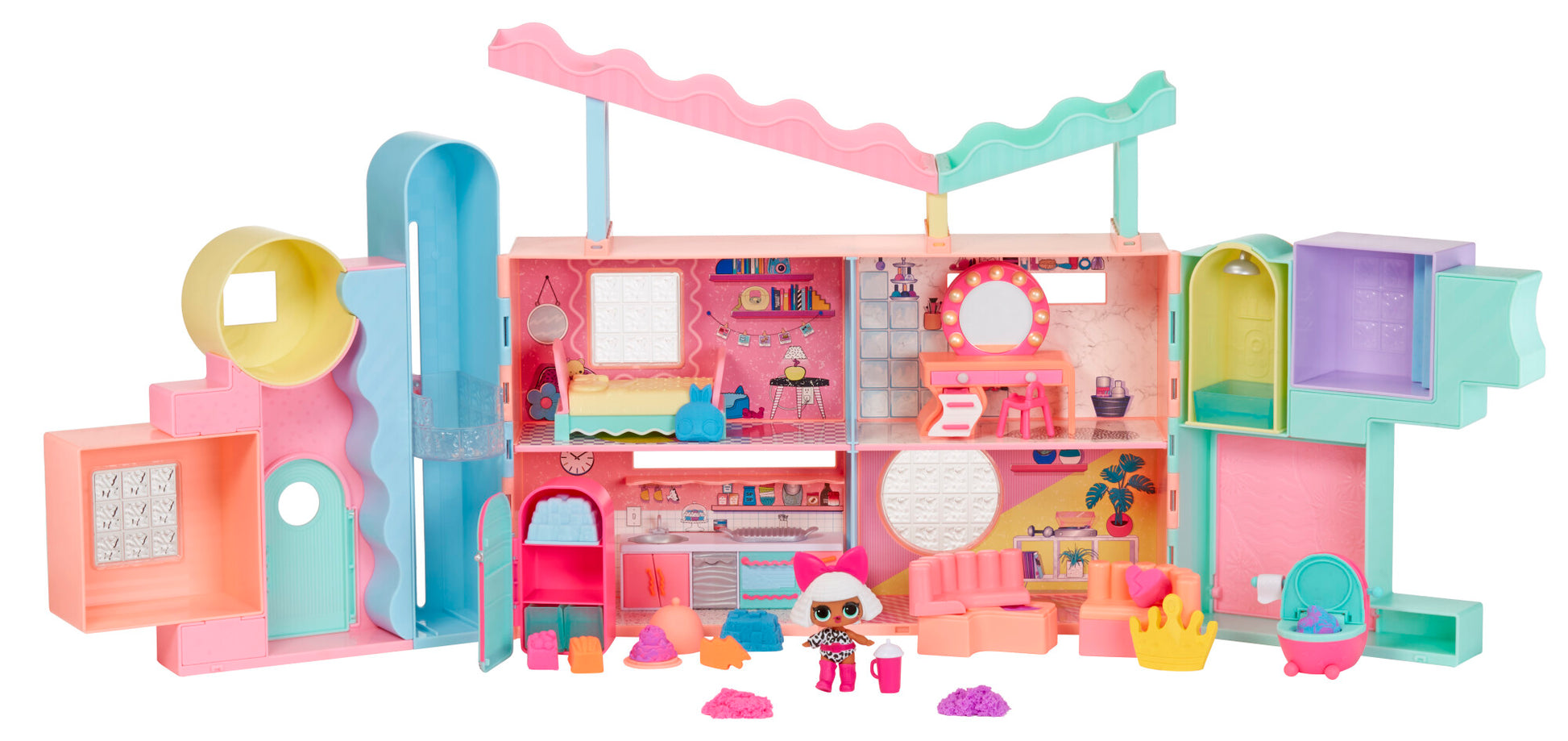 L.O.L. Surprise! Squish Sand Magic Hus m/Tot
