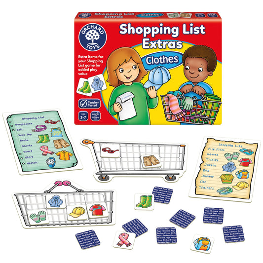 Orchard Toys Indkøbsliste Ekstra Tøj