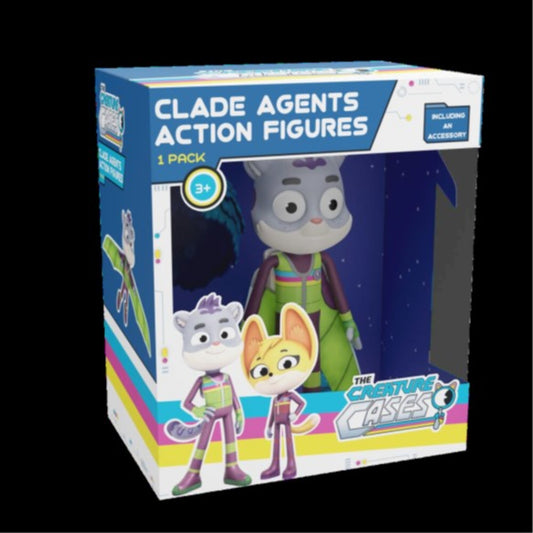 Creature Cases Clade Agenter Actionfigur 11,5 cm - flere varianter
