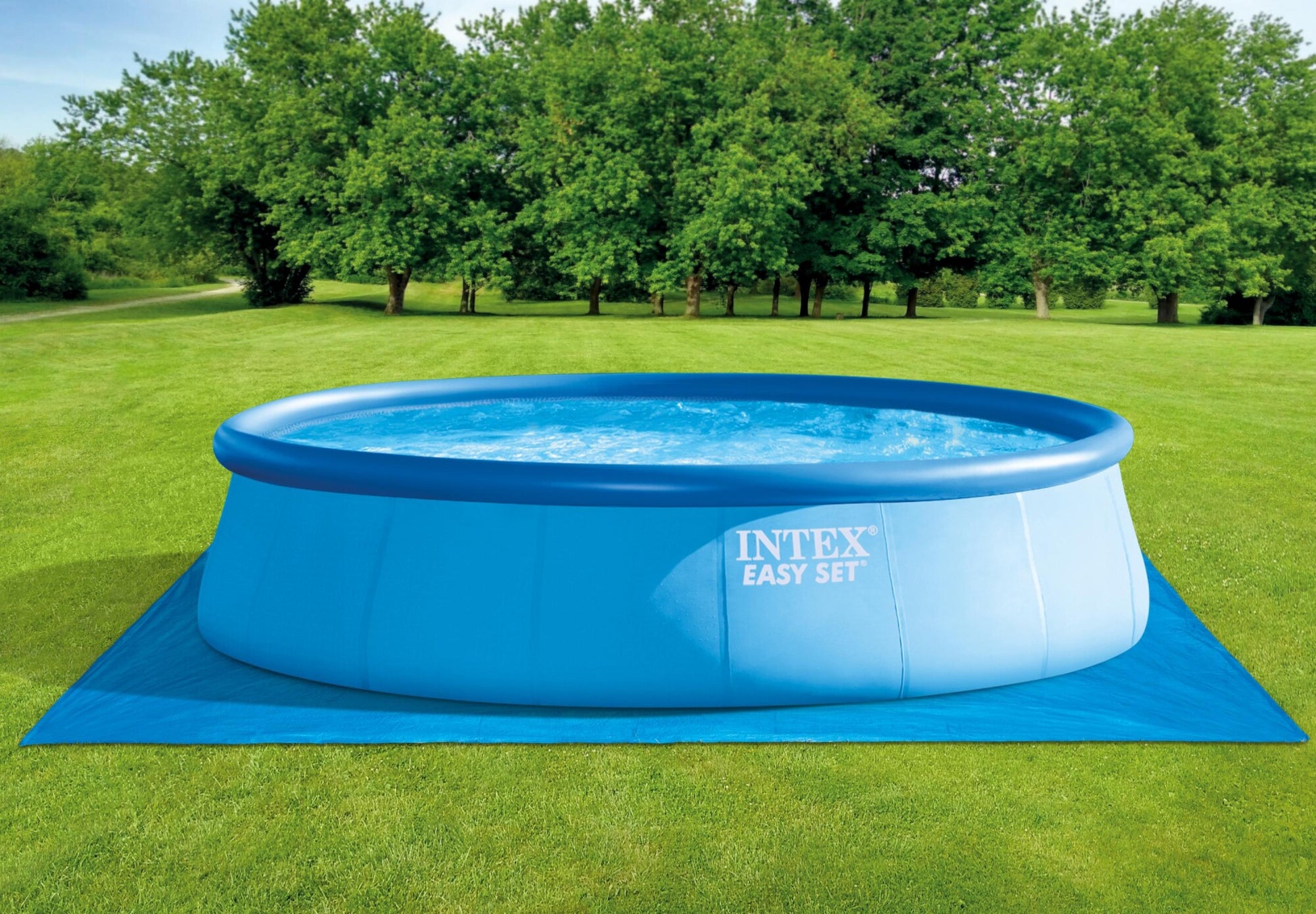 Intex Poolunderlag til Easy Set og Frame pools 472x472 cm