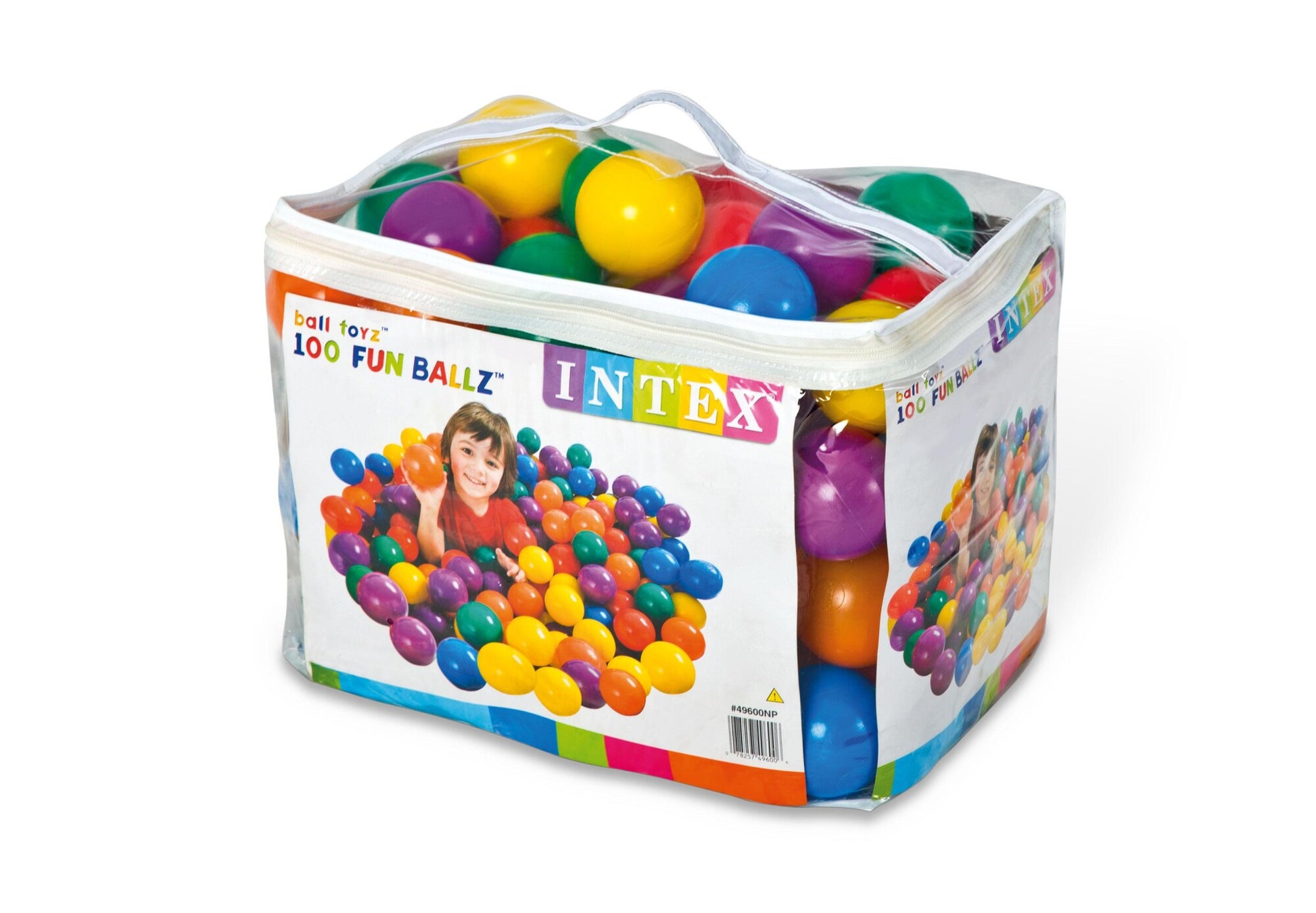 Intex Fun Plastbolde 100 stk. 8 cm