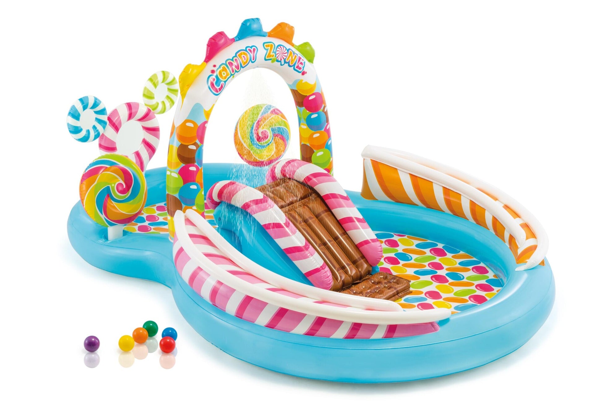 Intex Candy Zone Legepool, 206L + 168L, 295x191x130cm