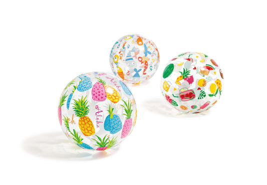 Intex Lively Print Badebolde 51 cm  - 3 varianter