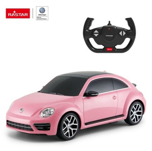 Rastar R/C 1:14 Volkswagen Beetle Lyserød 30 cm