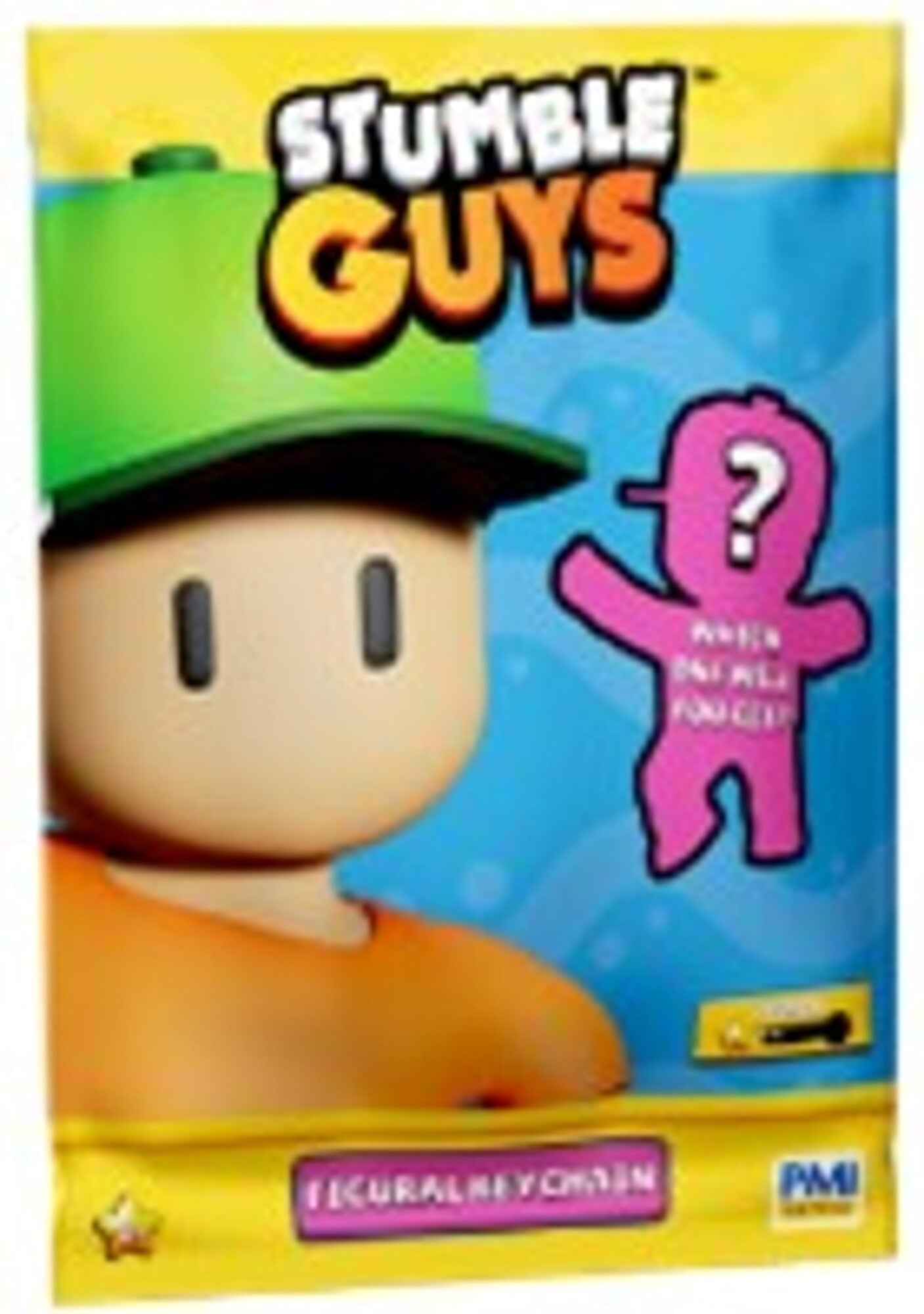 Stumble Guys S2 Figurnøglering Foliepose 5,5 cm - flere varianter i CDU