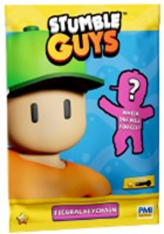 Stumble Guys S2 Figurnøglering Foliepose 5,5 cm - flere varianter i CDU