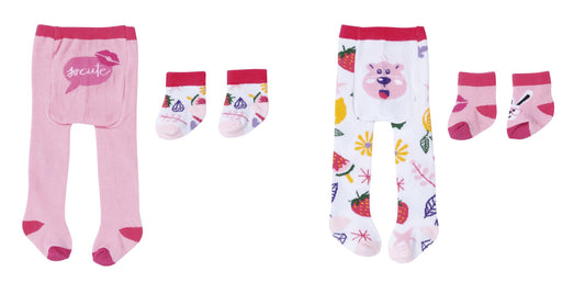 BABY born Tights & Sokker 43 cm - 2 varianter