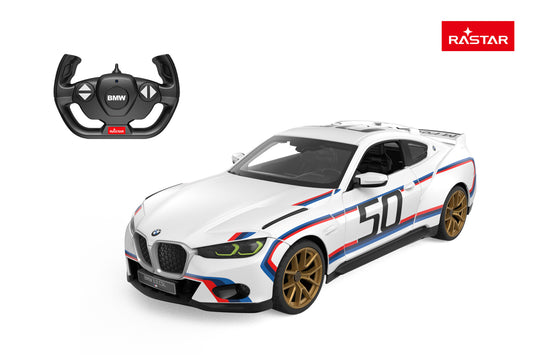 Rastar R/C 1:14 BMW 3.0 CSL Hvid