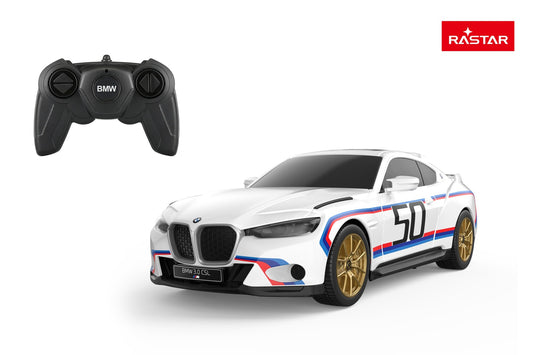 Rastar R/C 1:24 BMW 3.0 CSL Hvid
