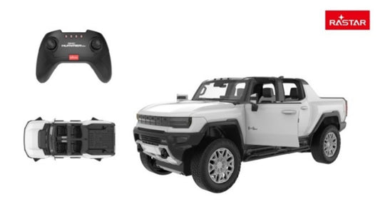 Rastar R/C 1:16 Hummer EV Hvid 34 cm
