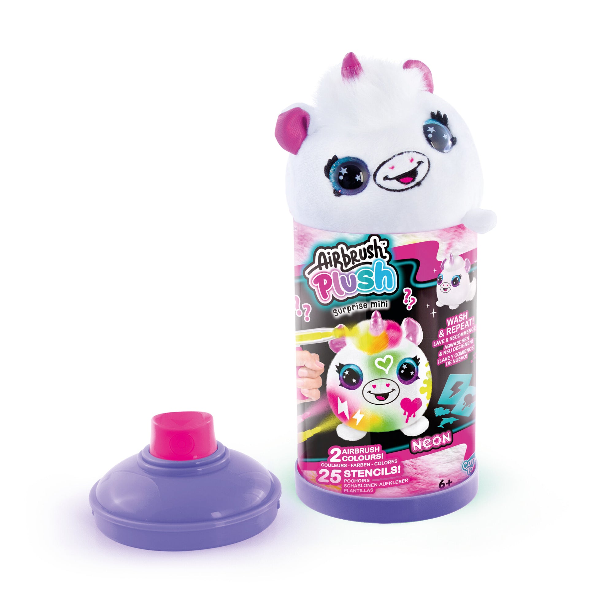Airbrush Plush Neon Mini Mystery Kit PDQ