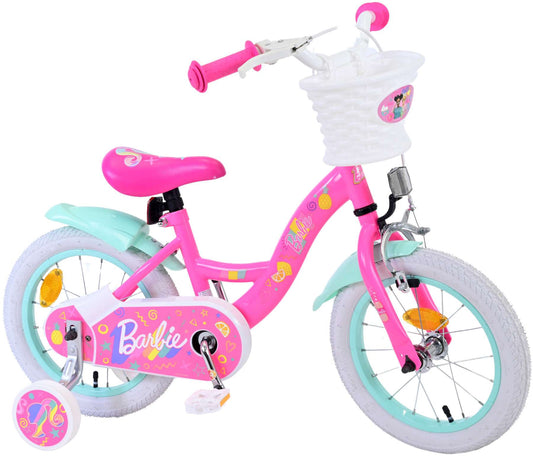 Barbie Børnecykel - Piger - 14 tommer - lyserød