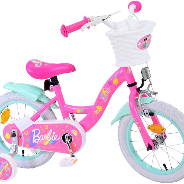 Barbie Børnecykel - Piger - 14 tommer - lyserød