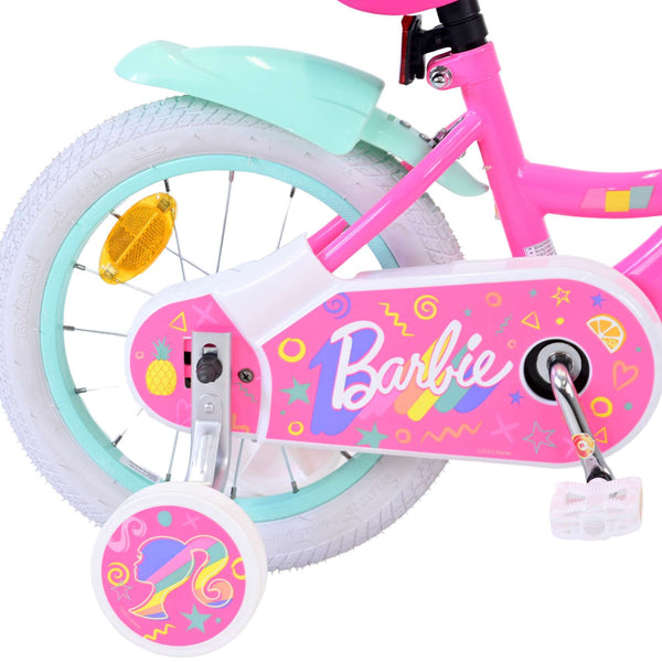 Barbie Børnecykel - Piger - 14 tommer - lyserød