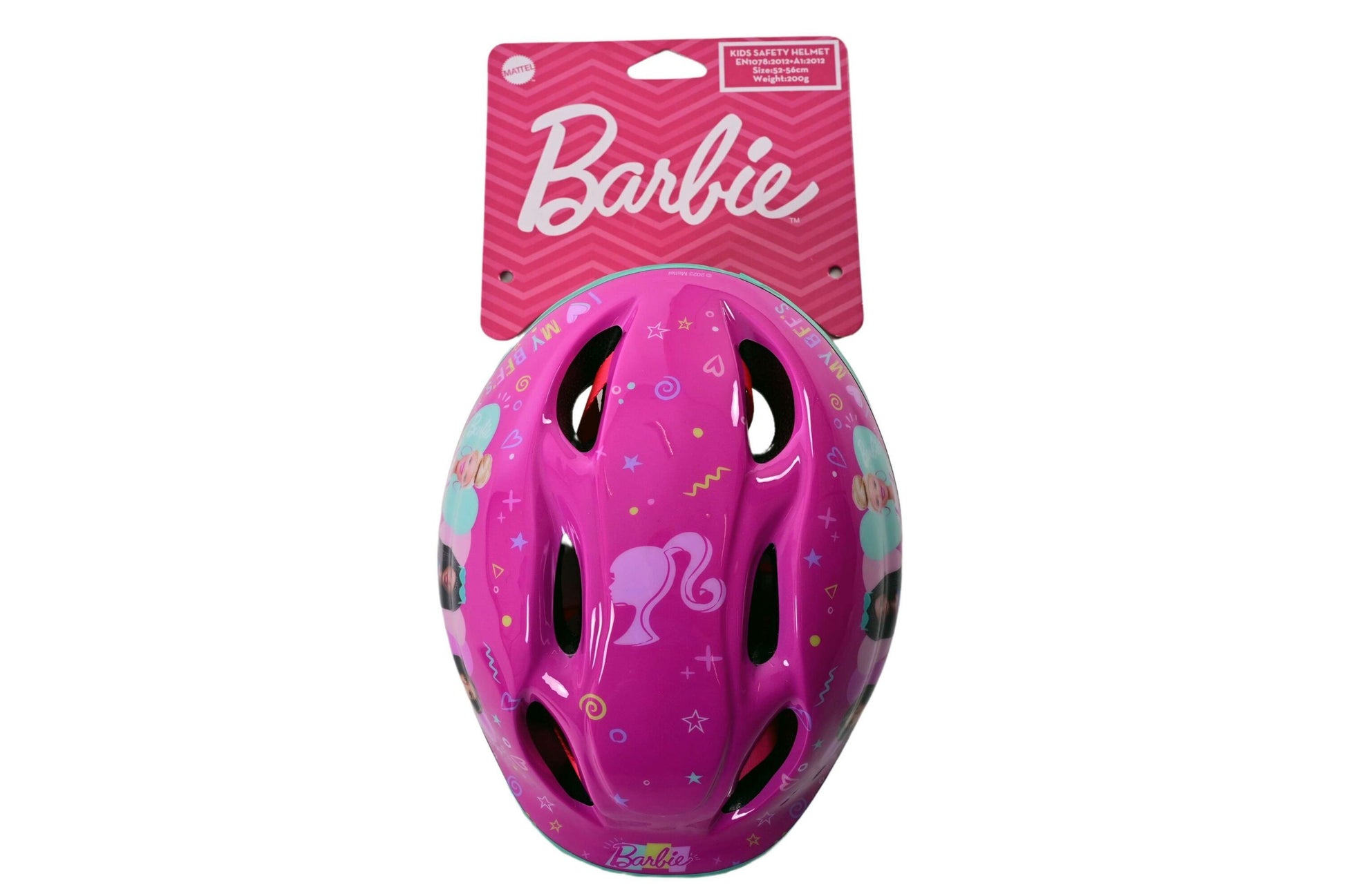 Barbie Cykelhjelm - 52-56 cm