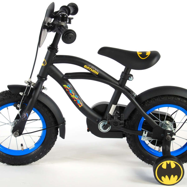 Batman Børnecykel - Drenge - 12 tommer - Sort