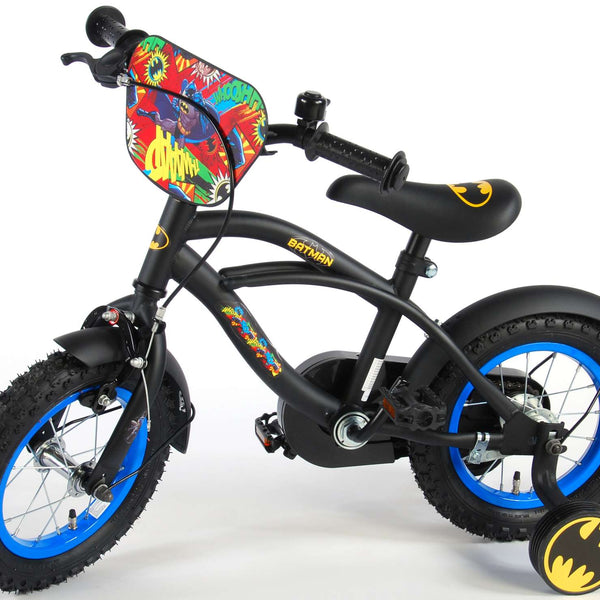 Batman Børnecykel - Drenge - 12 tommer - Sort