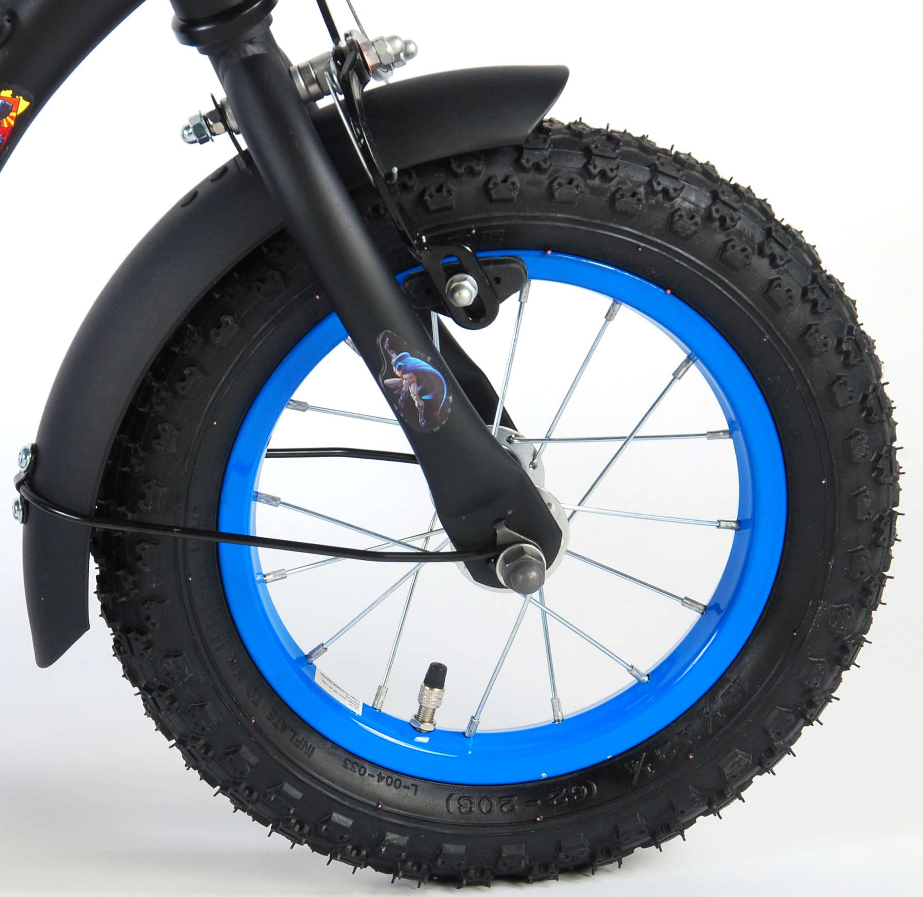 Batman Børnecykel - Drenge - 12 tommer - Sort