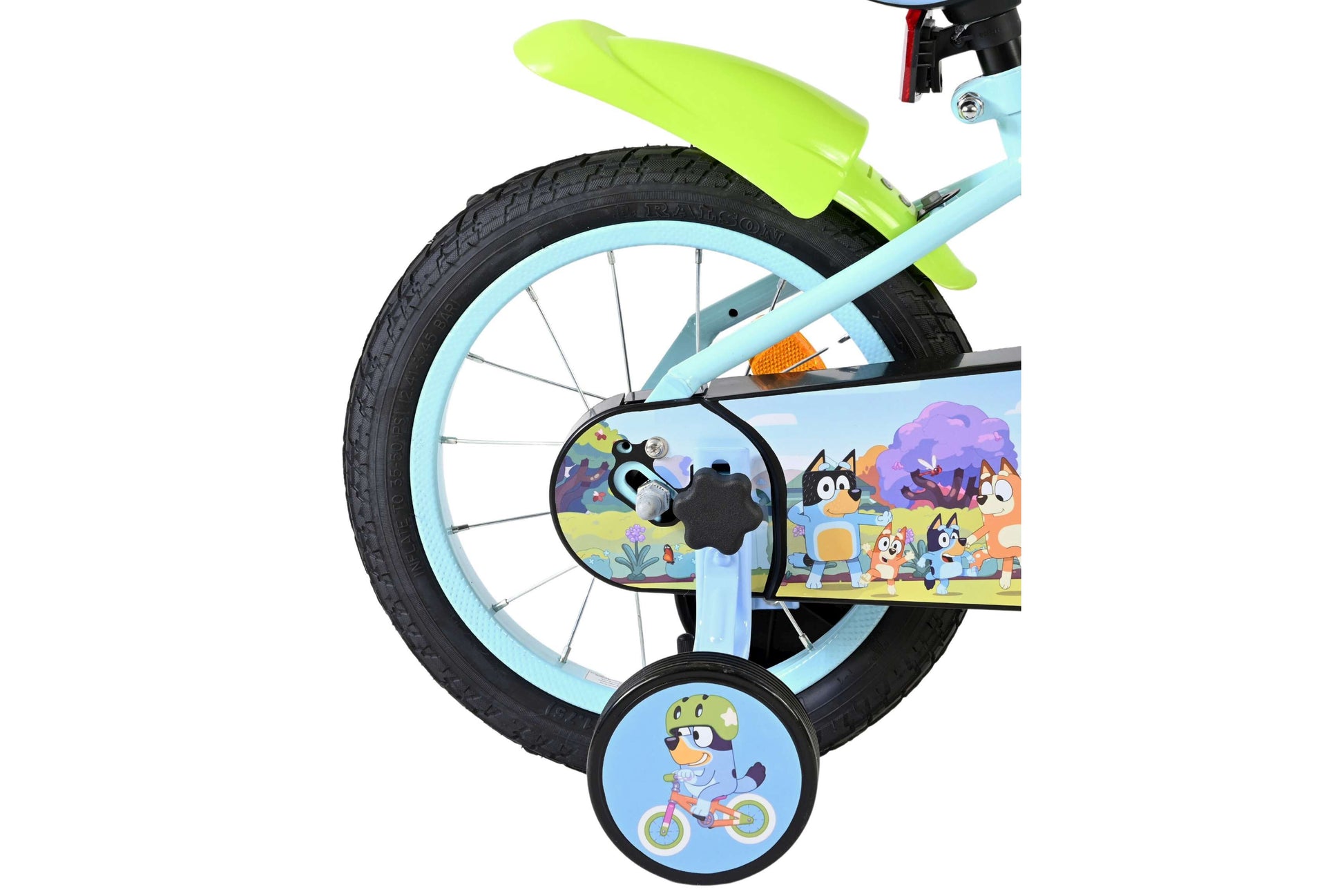 Bluey Børnecykel - 14" - Lyseblå