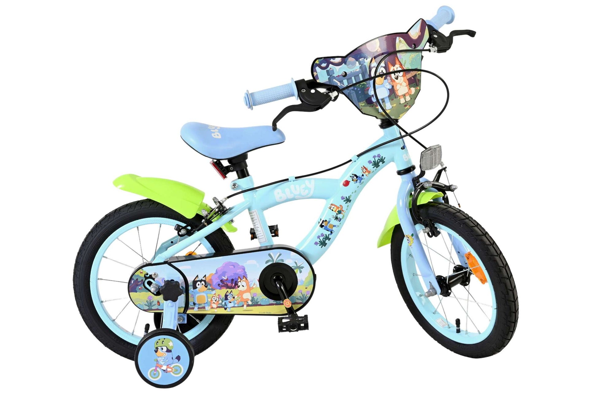 Bluey Børnecykel - 14" - Lyseblå