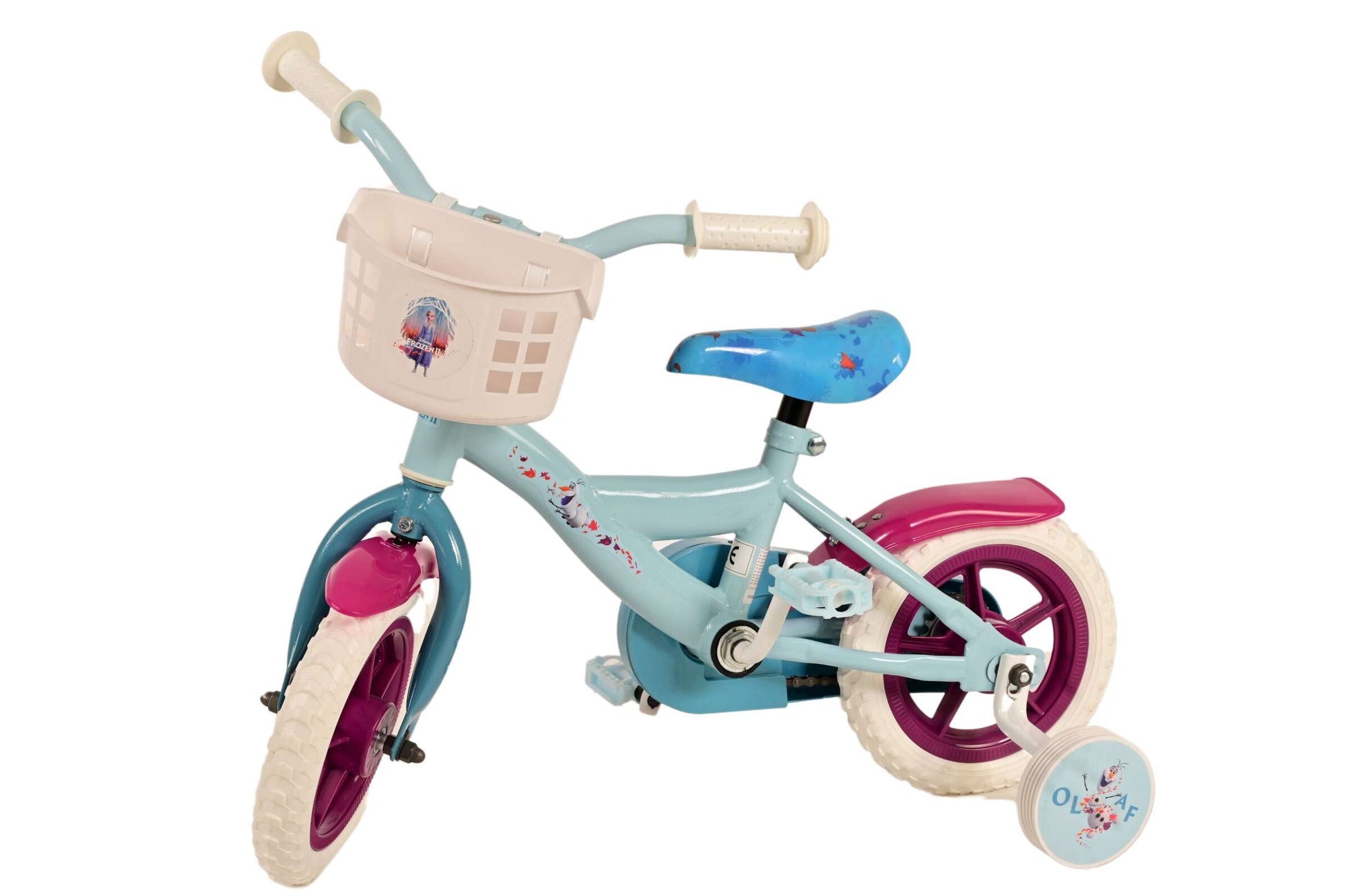Disney Frozen 2 børnecykel - piger - 10" - blå/lilla - 2-3år