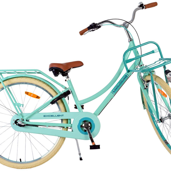 Volare Excellent Børnecykel - Piger - 26 tommer - Grøn - 3 gear