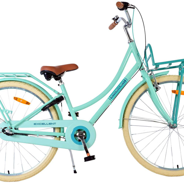 Volare Excellent Børnecykel - Piger - 26 tommer - Grøn - 3 gear