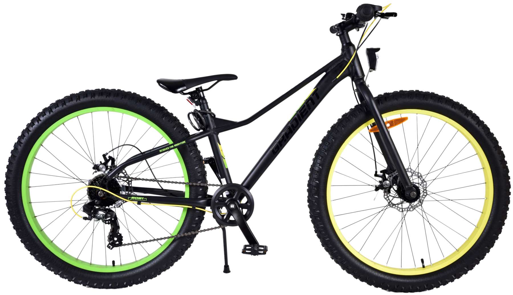Volare Gradient Børnecykel - Drenge - 26 tommer - Sort blå - 7 gear - Prime Collection