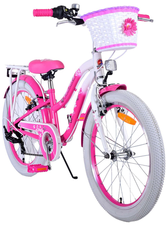 Volare Lovely børnecykel - Piger - 20 tommer - Lyserød - 7 gear