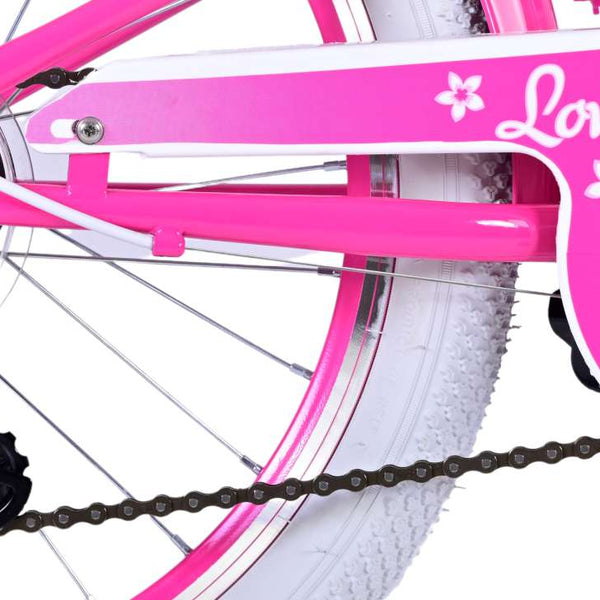Volare Lovely børnecykel - Piger - 20 tommer - Lyserød - 7 gear