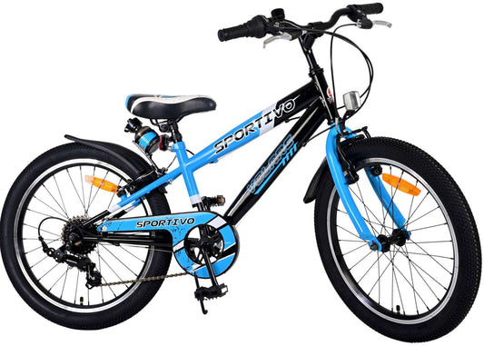 Volare Sportivo Børnecykel - drenge - 20 tommer - Blå - 7 gear
