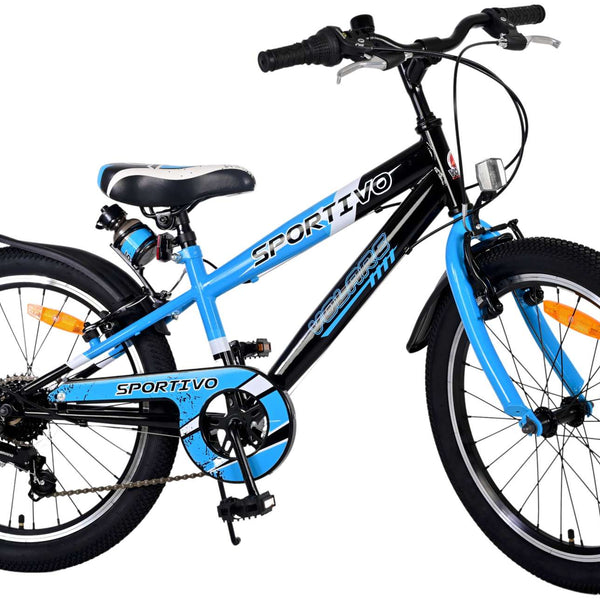 Volare Sportivo Børnecykel - drenge - 20 tommer - Blå - 7 gear