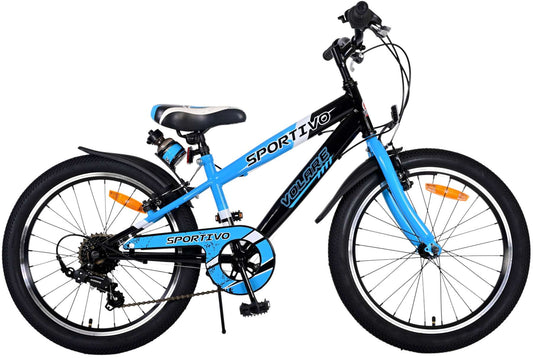 Volare Sportivo Børnecykel - drenge - 20 tommer - Blå - 7 gear