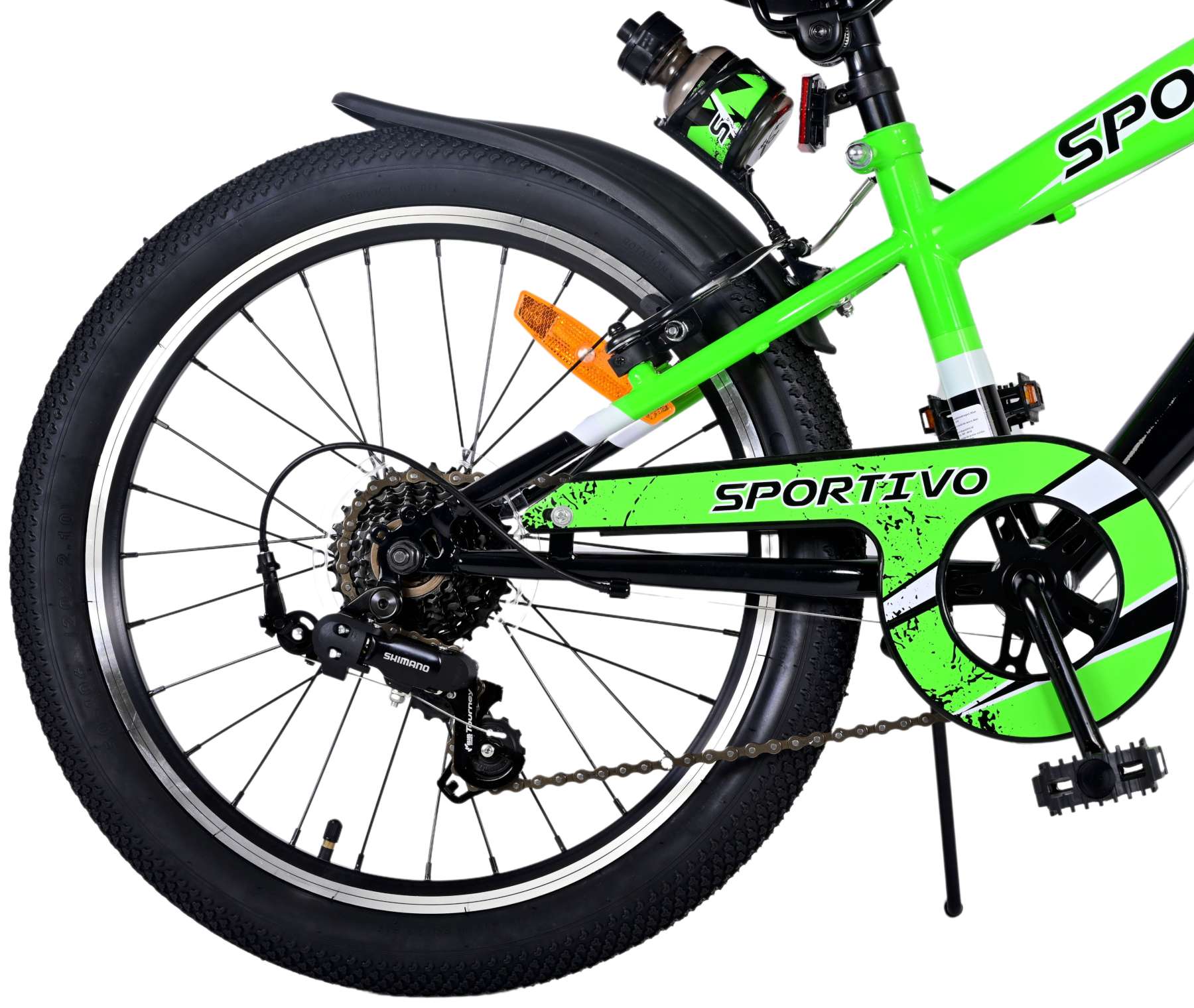 Volare Sportivo Børnecykel - drenge - 20 tommer - Grøn - 7 gear