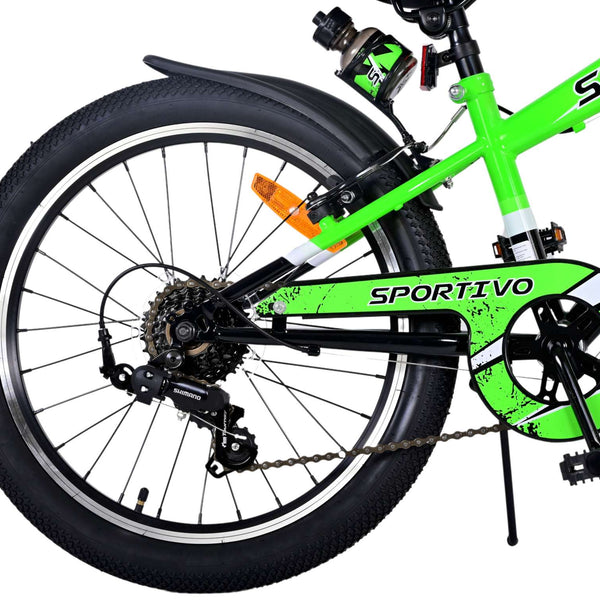 Volare Sportivo Børnecykel - drenge - 20 tommer - Grøn - 7 gear