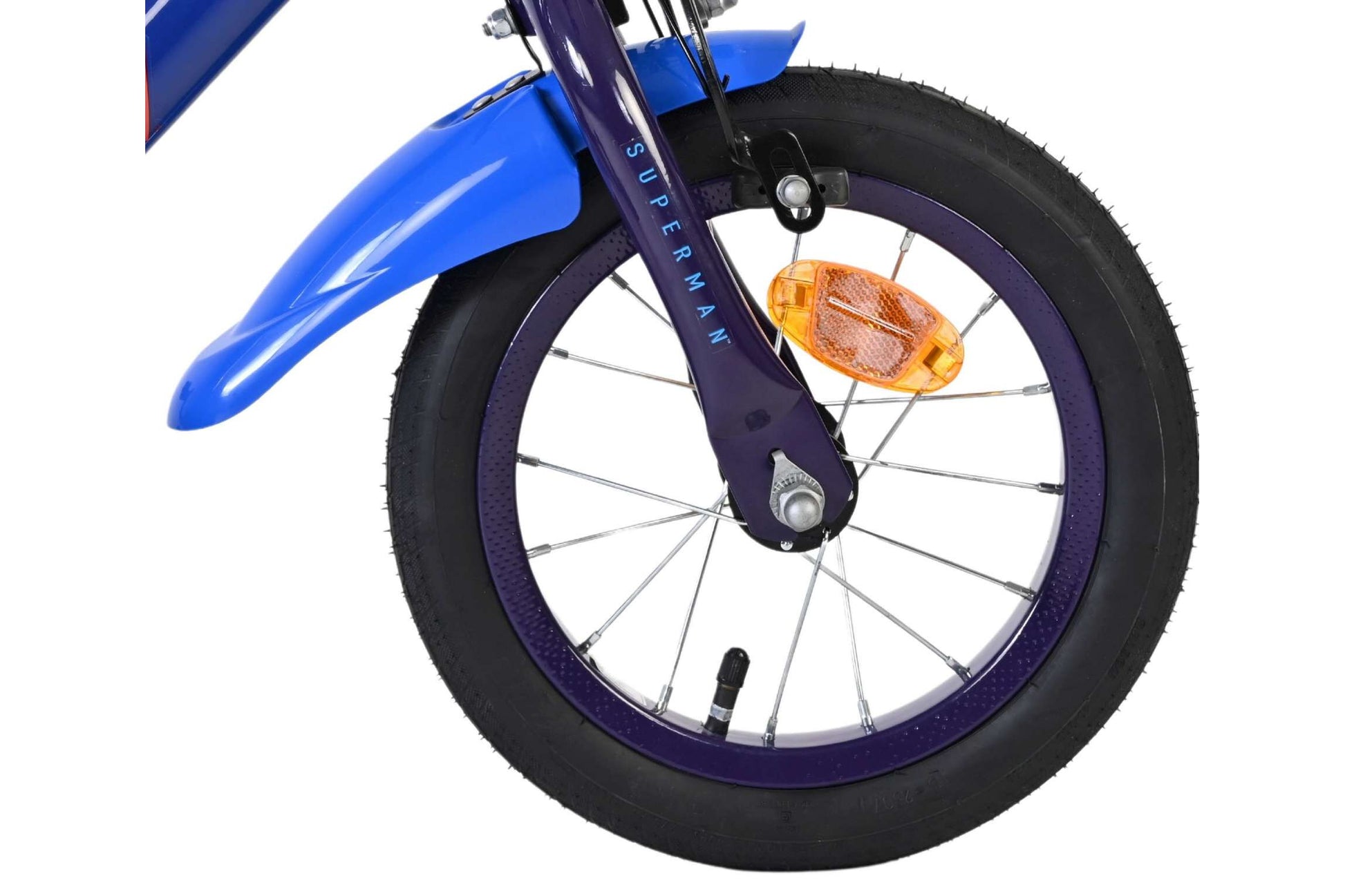 Superman Børnecykel - Drenge - 12" - To håndbremser