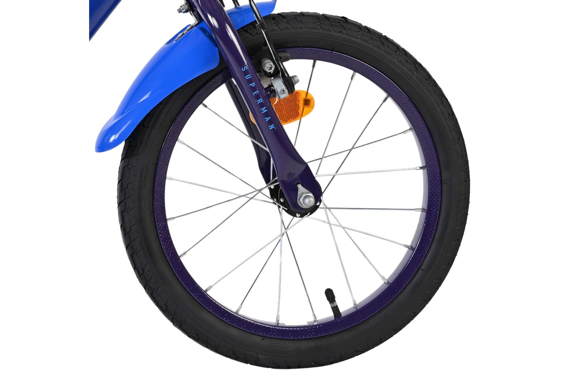 Superman Børnecykel - Drenge - 16" - Blå