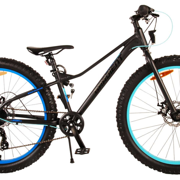 Volare Gradient Børnecykel - Drenge - 26 tommer - Sort blå - 7 gear - Prime Collection