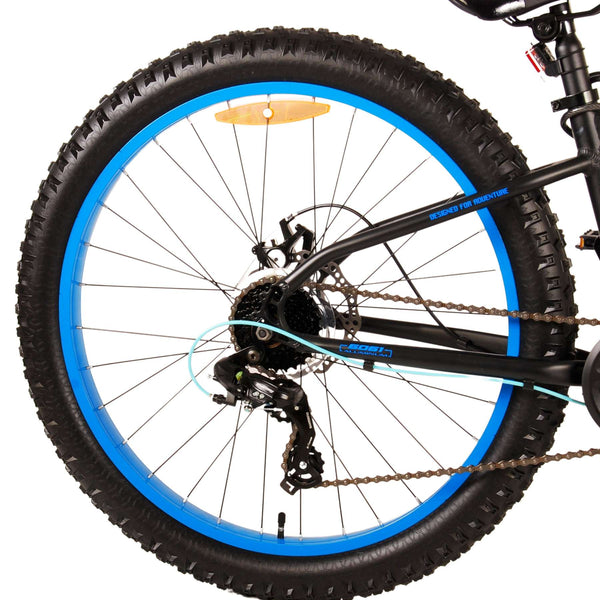 Volare Gradient Børnecykel - Drenge - 26 tommer - Sort blå - 7 gear - Prime Collection