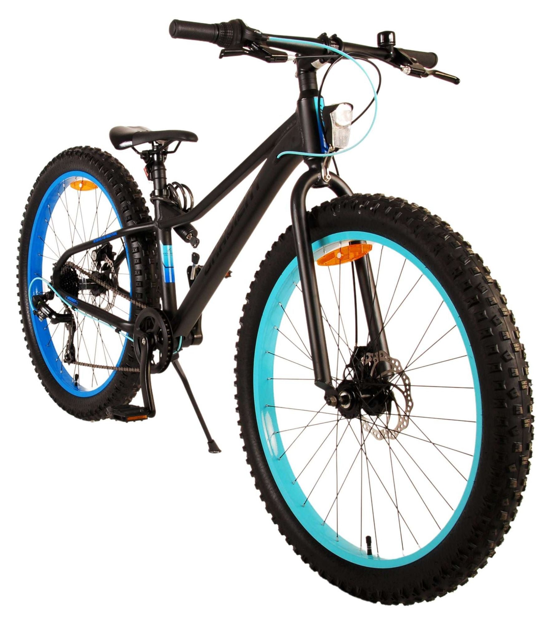Volare Gradient Børnecykel - Drenge - 26 tommer - Sort blå - 7 gear - Prime Collection