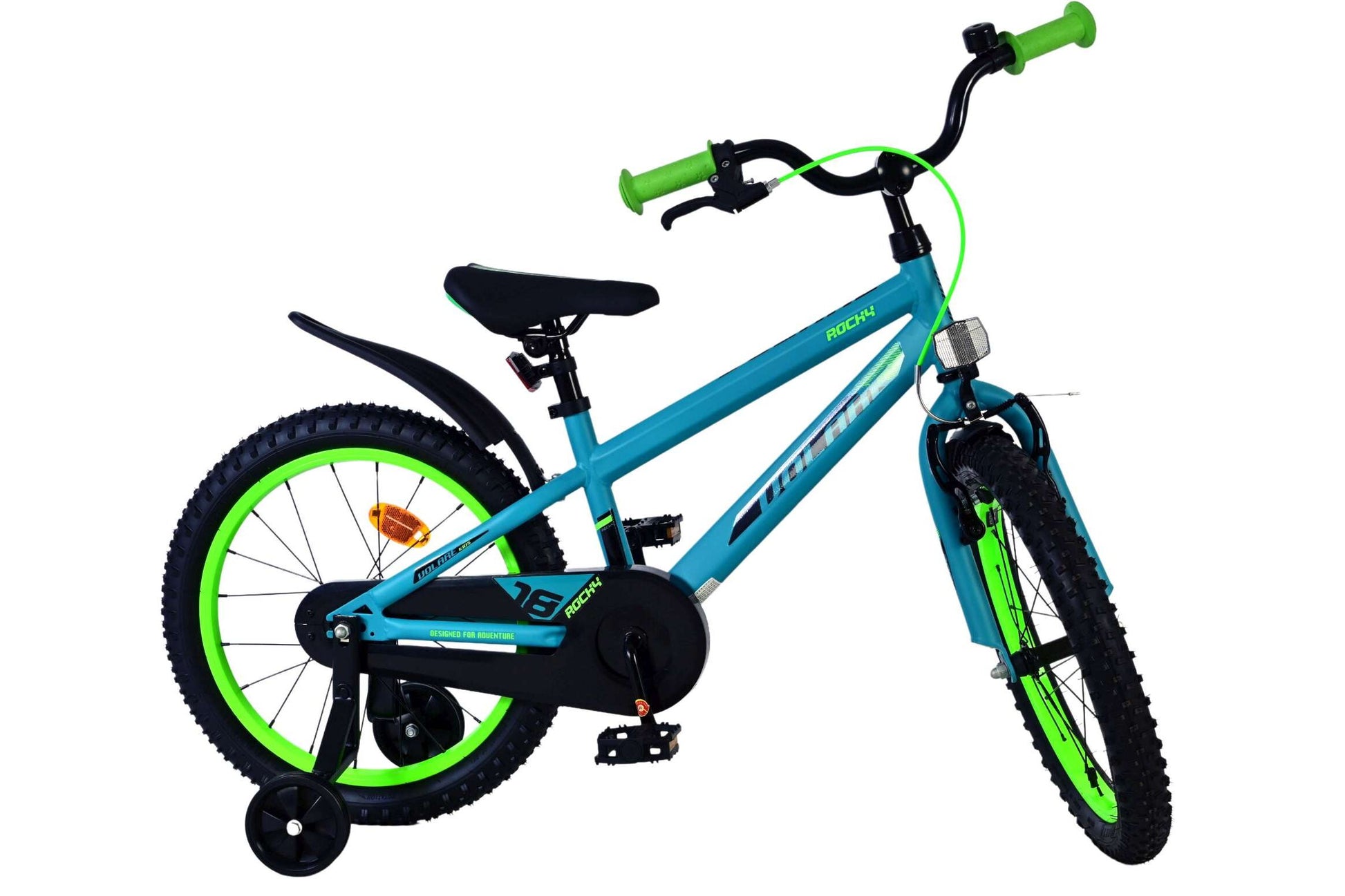 Volare Rocky Børnecykel - Drenge - 18" - Grøn