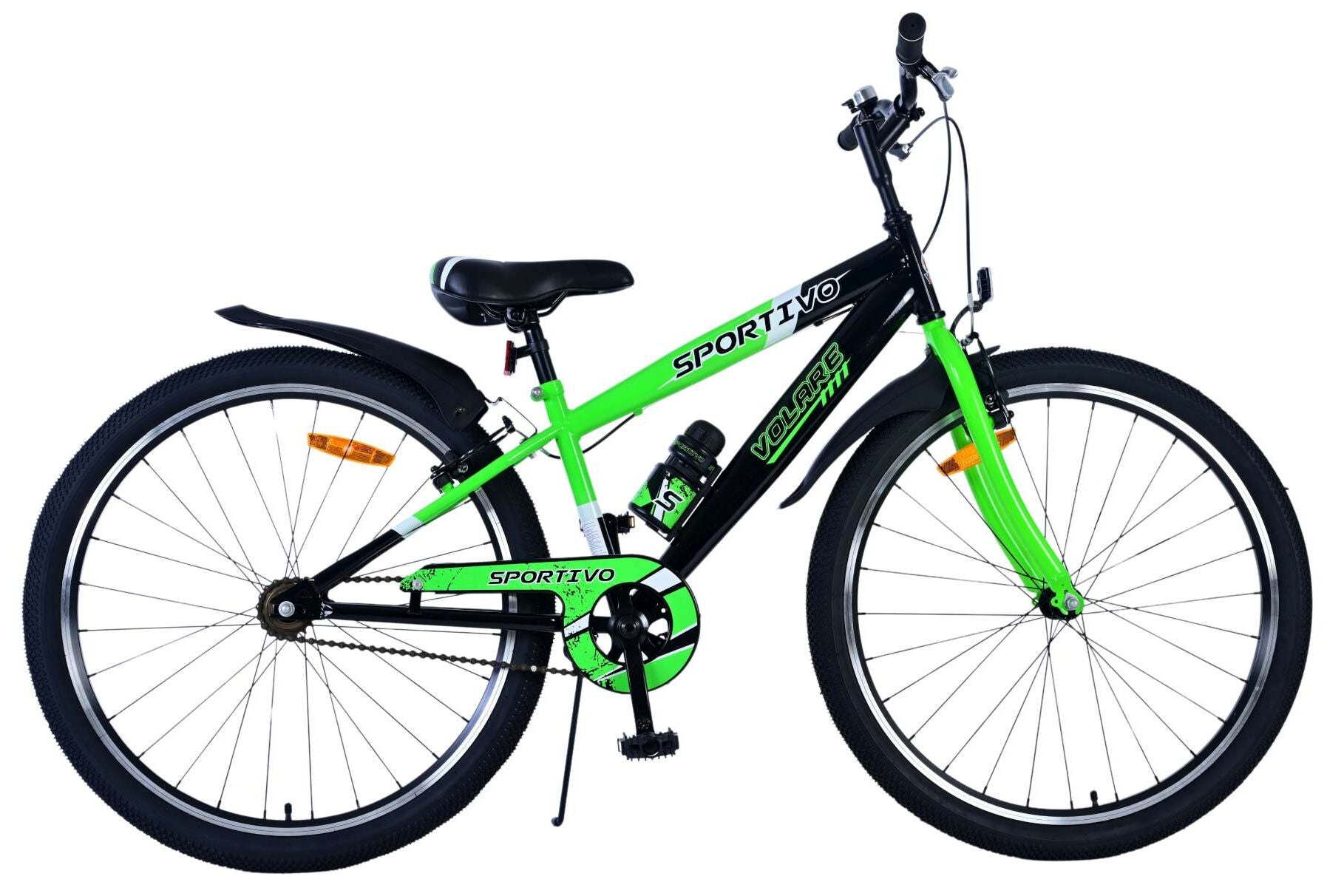 Volare Sportivo Børnecykel - drenge - 7 gear - Grøn