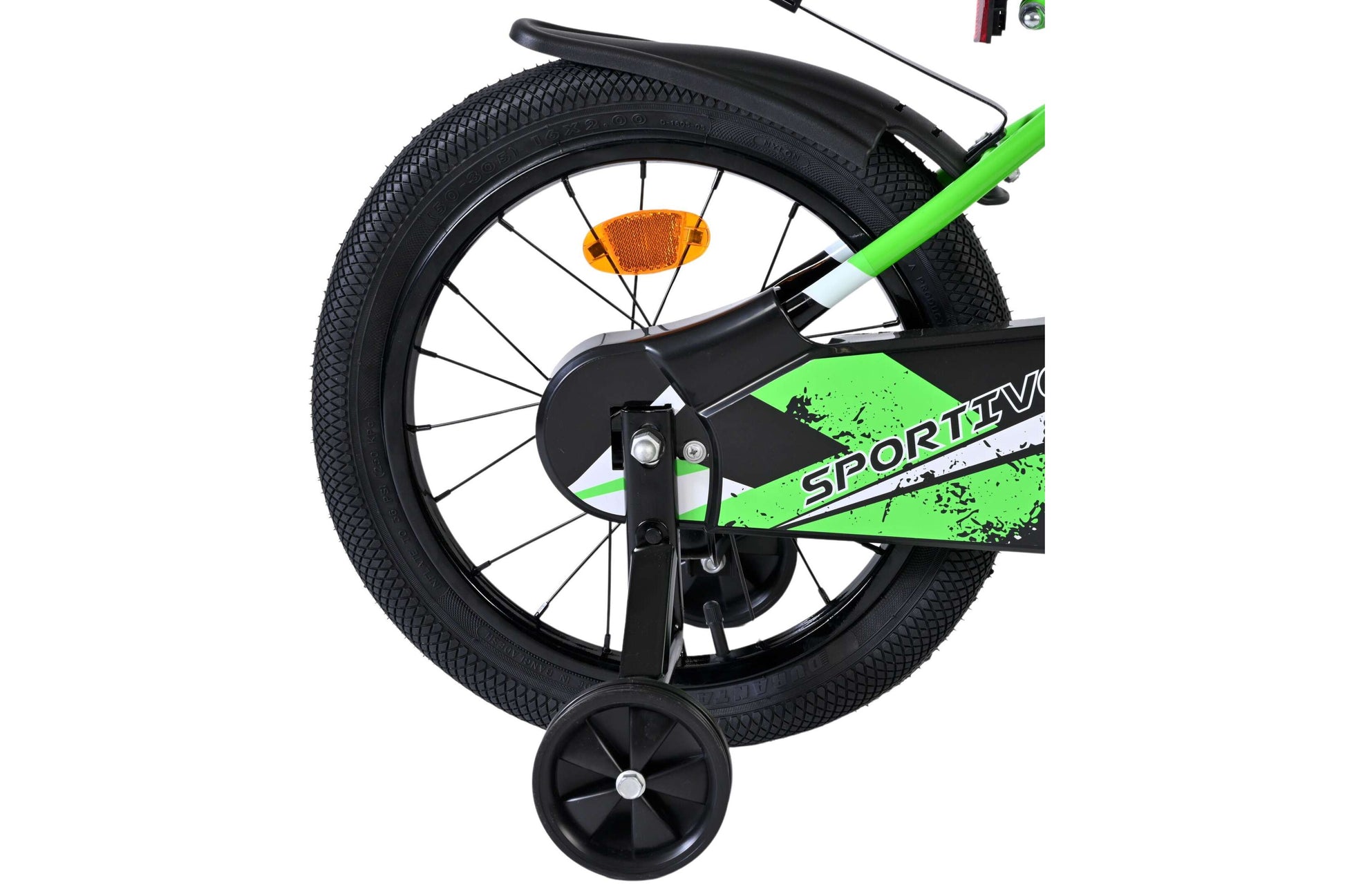 Volare Sportivo Børnecykel - drenge - 16 tommer - Grøn