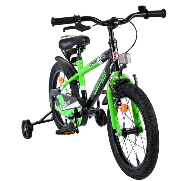 Volare Sportivo Børnecykel - drenge - 16 tommer - Grøn