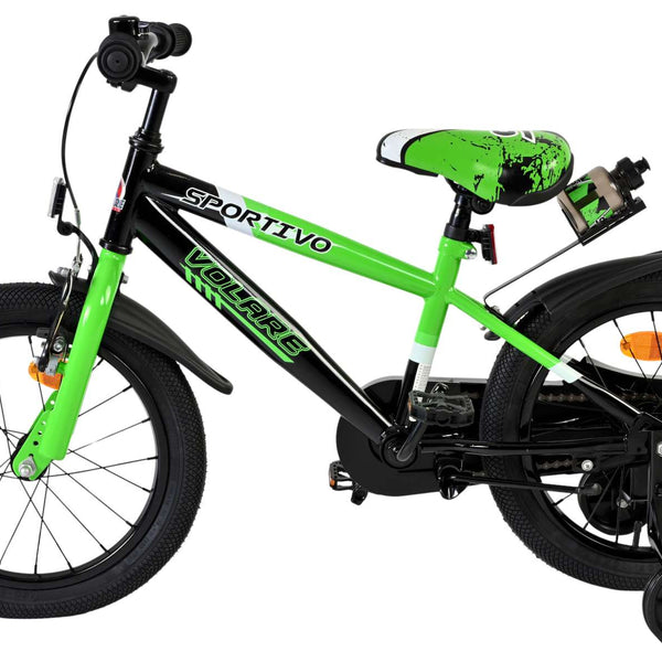 Volare Sportivo Børnecykel - drenge - 16 tommer - Grøn