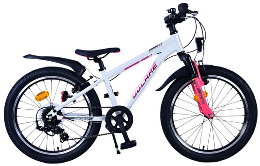 Volare XC Race Børnecykel - 20 tommer - 7 gear - Hvid Pink